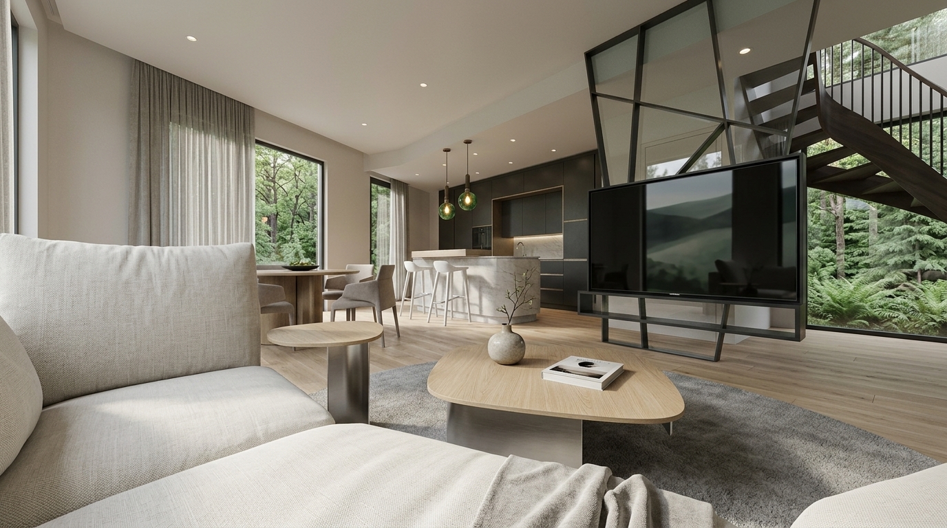 Resultado interior generado con FlapStudio AI